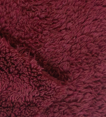 Double-Sided Solid Dyed Shu Velveteen Fleece Fabric 258 GSM (Q08)