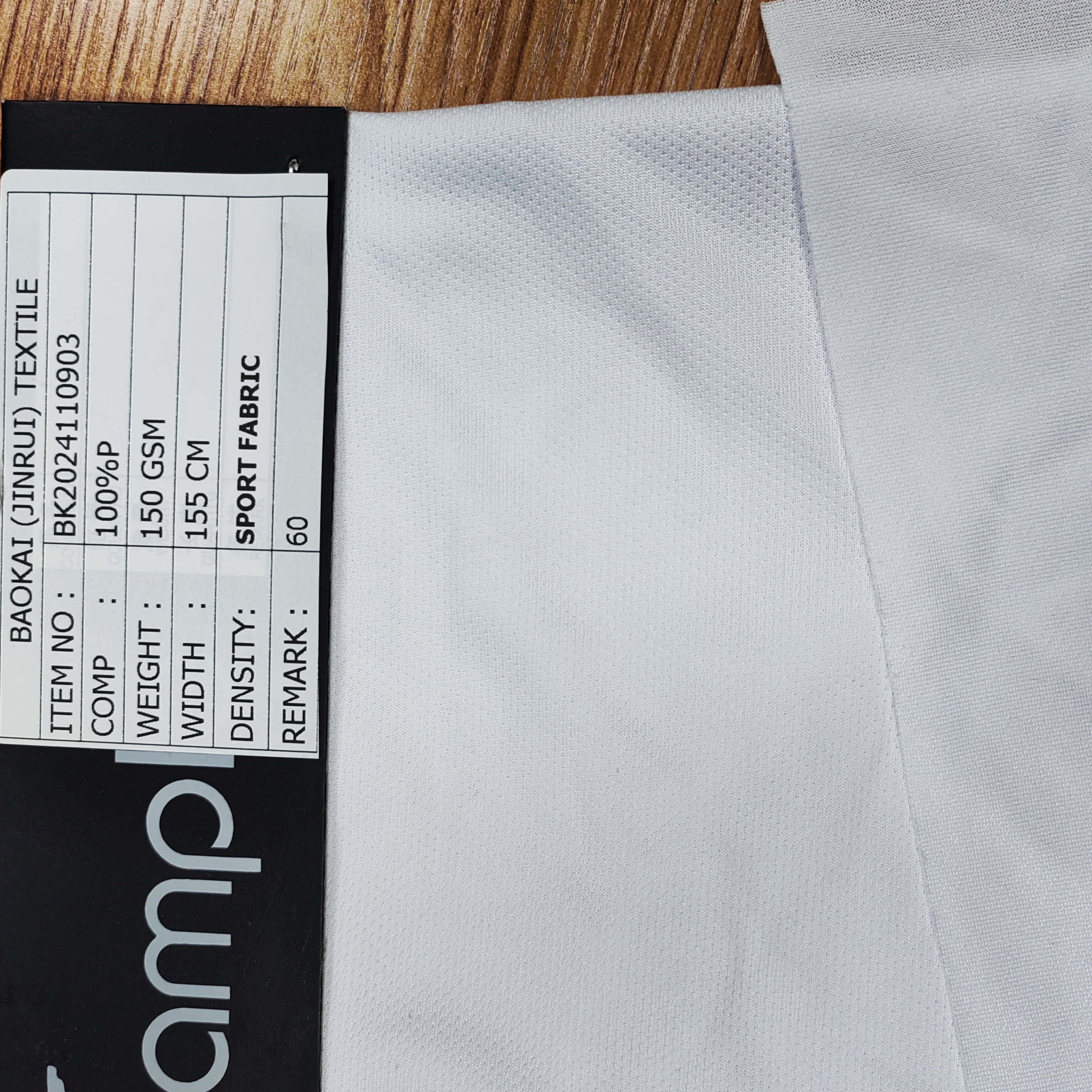 Birdseye Mesh Sportswear Fabric 150-170 GSM (BK20241109)
